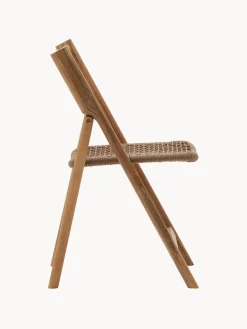 Silla de jardín plegable de madera de acacia Dandara