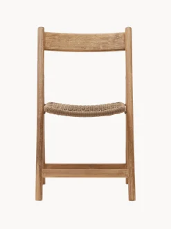 Silla de jardín plegable de madera de acacia Dandara