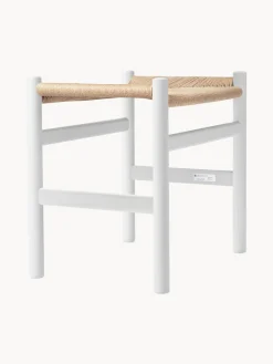 Silla de madera con asiento tejido a mano CH36