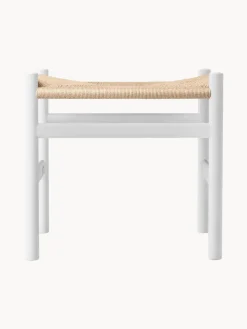 Silla de madera con asiento tejido a mano CH36