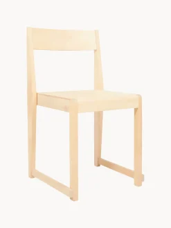 Silla de madera de abedul 01