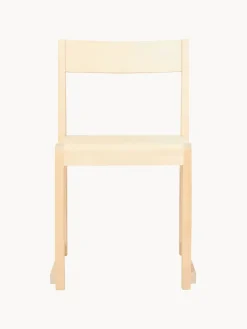 Silla de madera de abedul 01