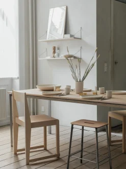 Silla de madera de abedul 01