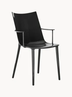 Silla de plástico con reposabrazos H.H.H.