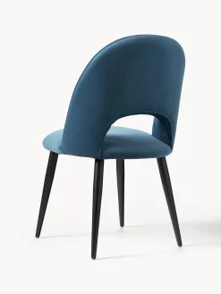 Silla de terciopelo Rachel