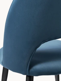 Silla de terciopelo Rachel