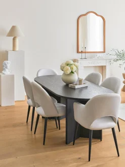 Silla de terciopelo Rachel