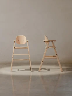 Silla infantil de madera de haya 3in1 Growing Green