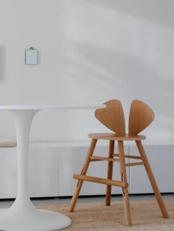 Silla infantil de madera de roble Mouse