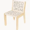Silla infantil de madera ABC