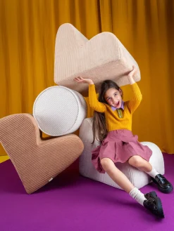 Silla infantil de pana Cloud