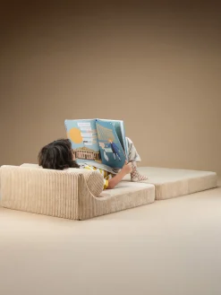 Silla infantil plegable artesanal de pana Flipster