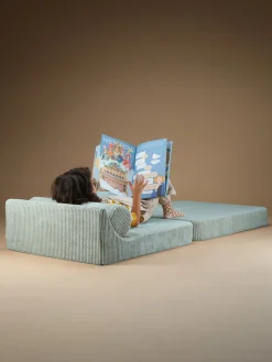 Silla infantil plegable artesanal de pana Flipster