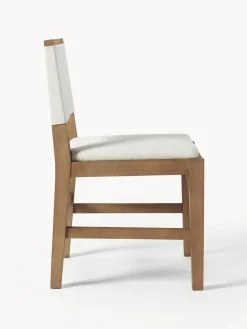 Silla tapizada de madera Liano