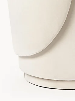 Silla tapizada en terciopelo Zeyno