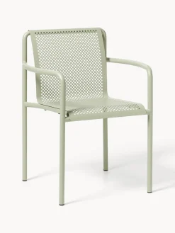 Sillas con reposabrazos de jardín Dapple, 2 uds.