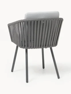 Sillas con reposabrazos de jardín Malo, 2 uds.