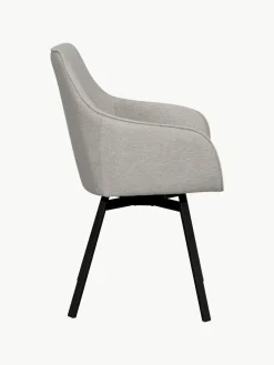 Sillas con reposabrazos giratorias Alison, 2 uds.