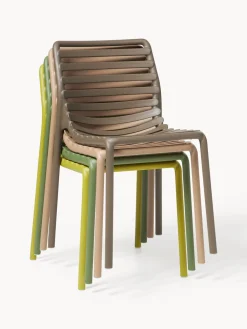 Sillas de jardín apilables Doga, 2 uds.