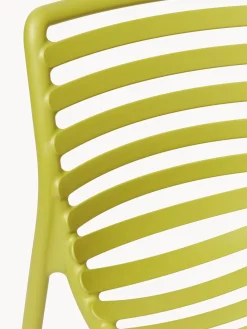 Sillas de jardín apilables Doga, 2 uds.