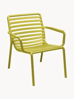 Sillas de jardín apilables con reposabrazos Doga, 2 uds.