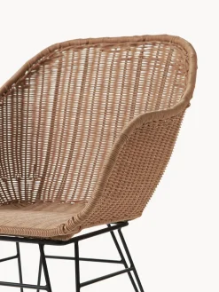 Sillas de ratán con reposabrazos Costa, 2 uds.