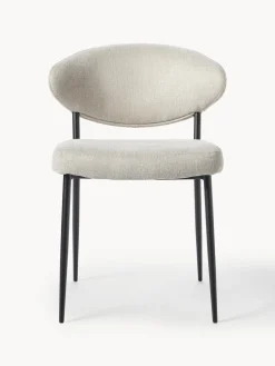 Sillas tapizadas Adele, 2 uds.