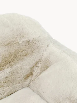 Sillón artesanal de piel sintética Mika