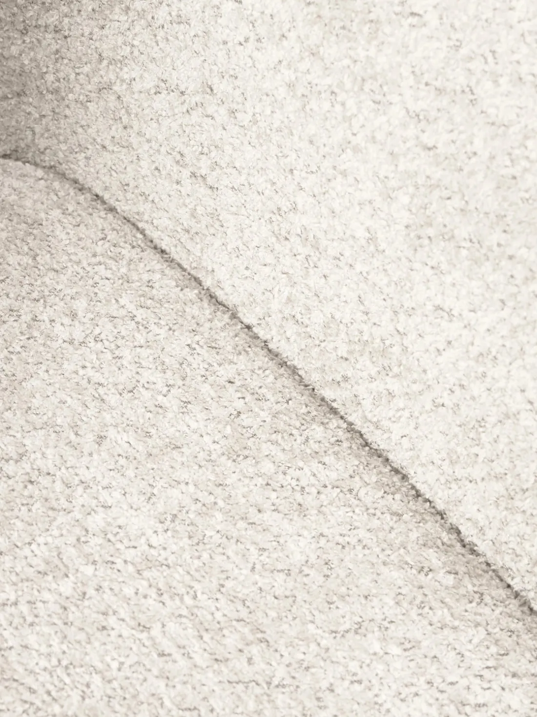 Sillón cama de borreguillo bouclé Eliot