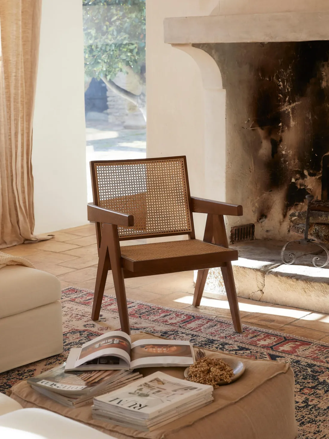 Sillón con tejido vienés Sissi