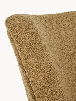 Sillón de borreguillo con reposabrazos Moritz