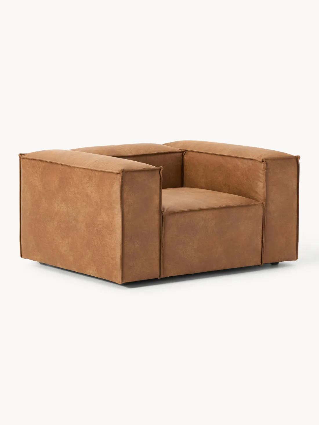 Sillón de cuero reciclado Lennon