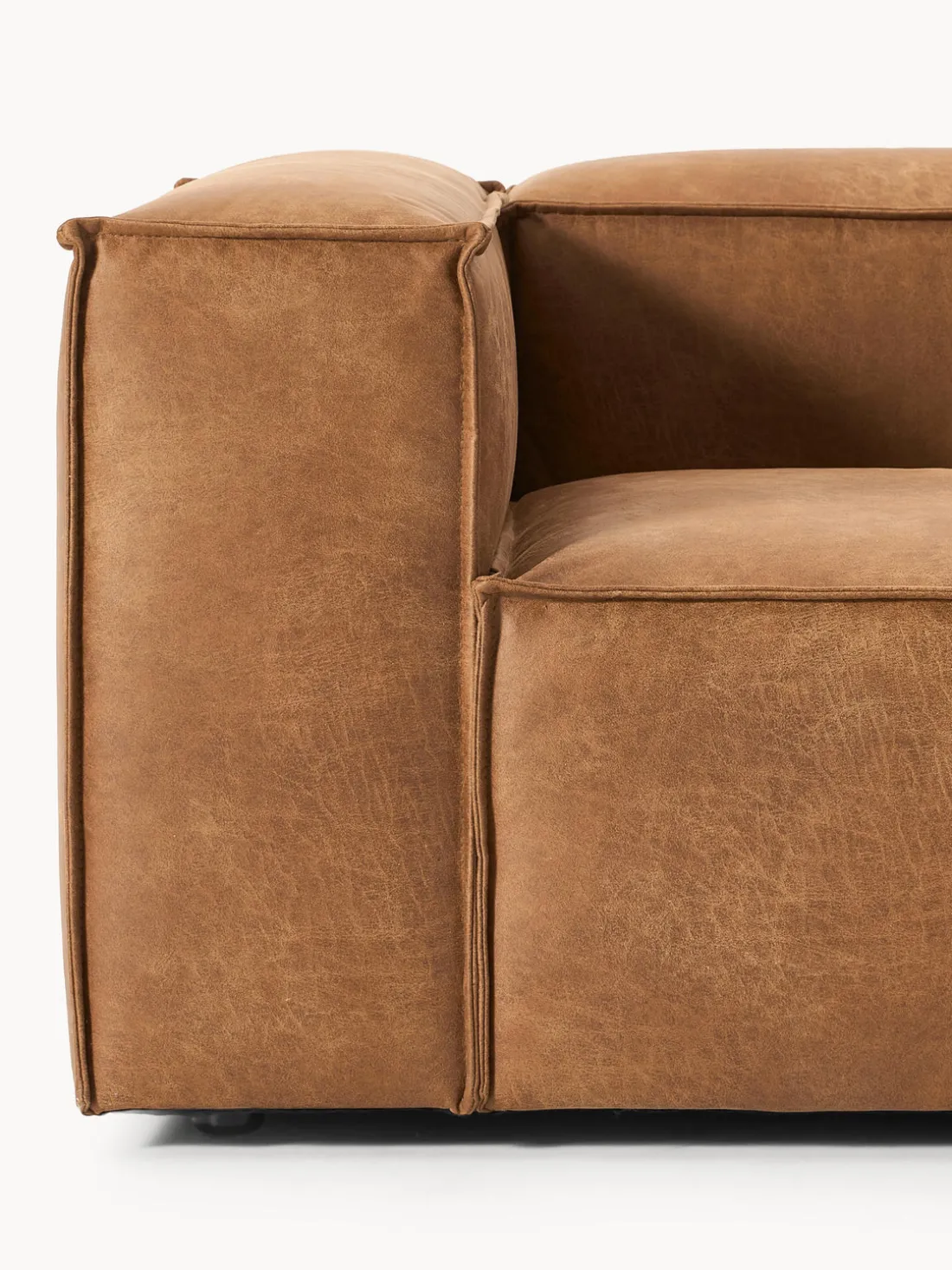 Sillón de cuero reciclado Lennon