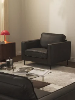 Sillón de cuero reciclado Hunter