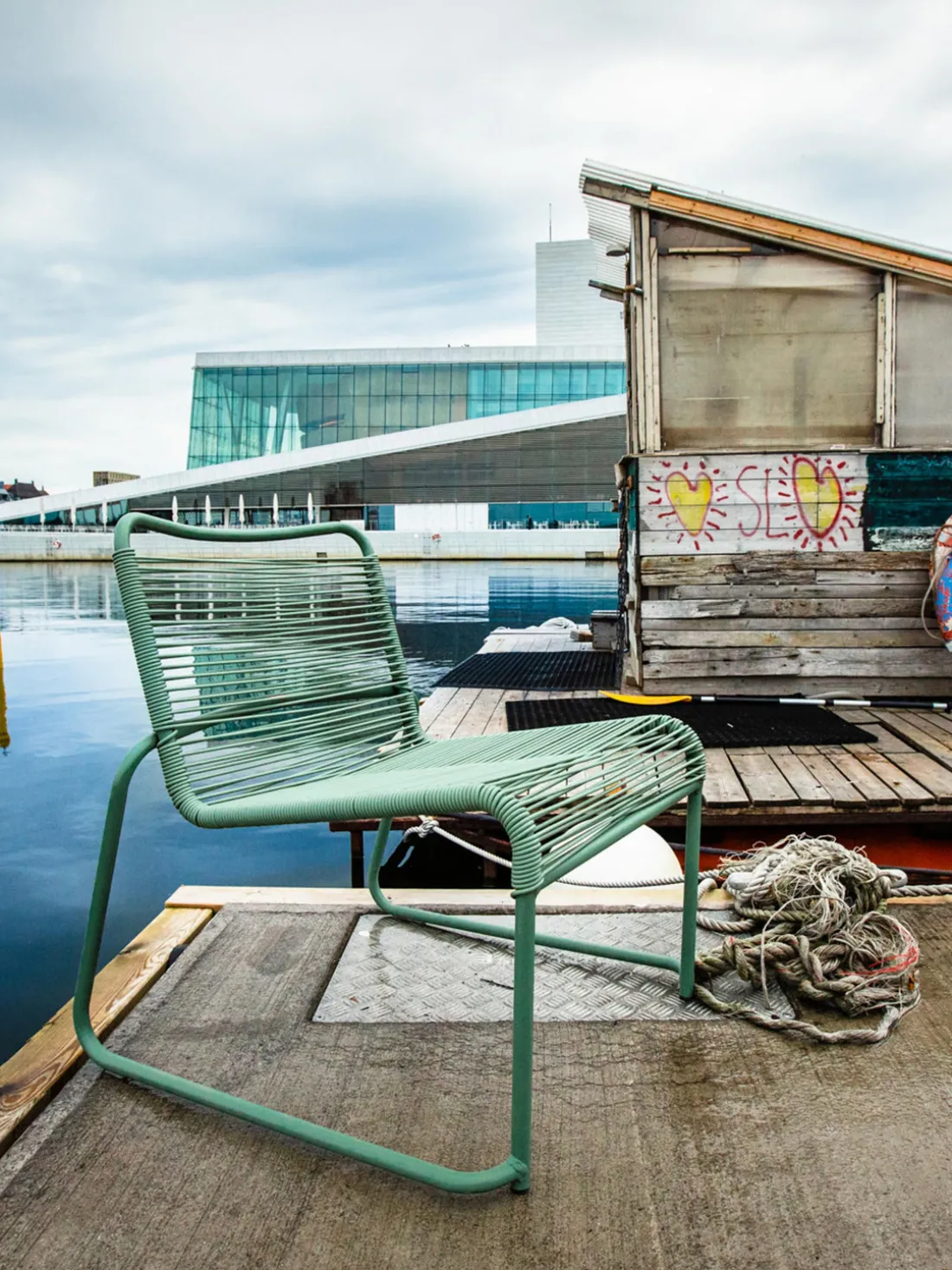 Sillón de jardín artesanal Lido