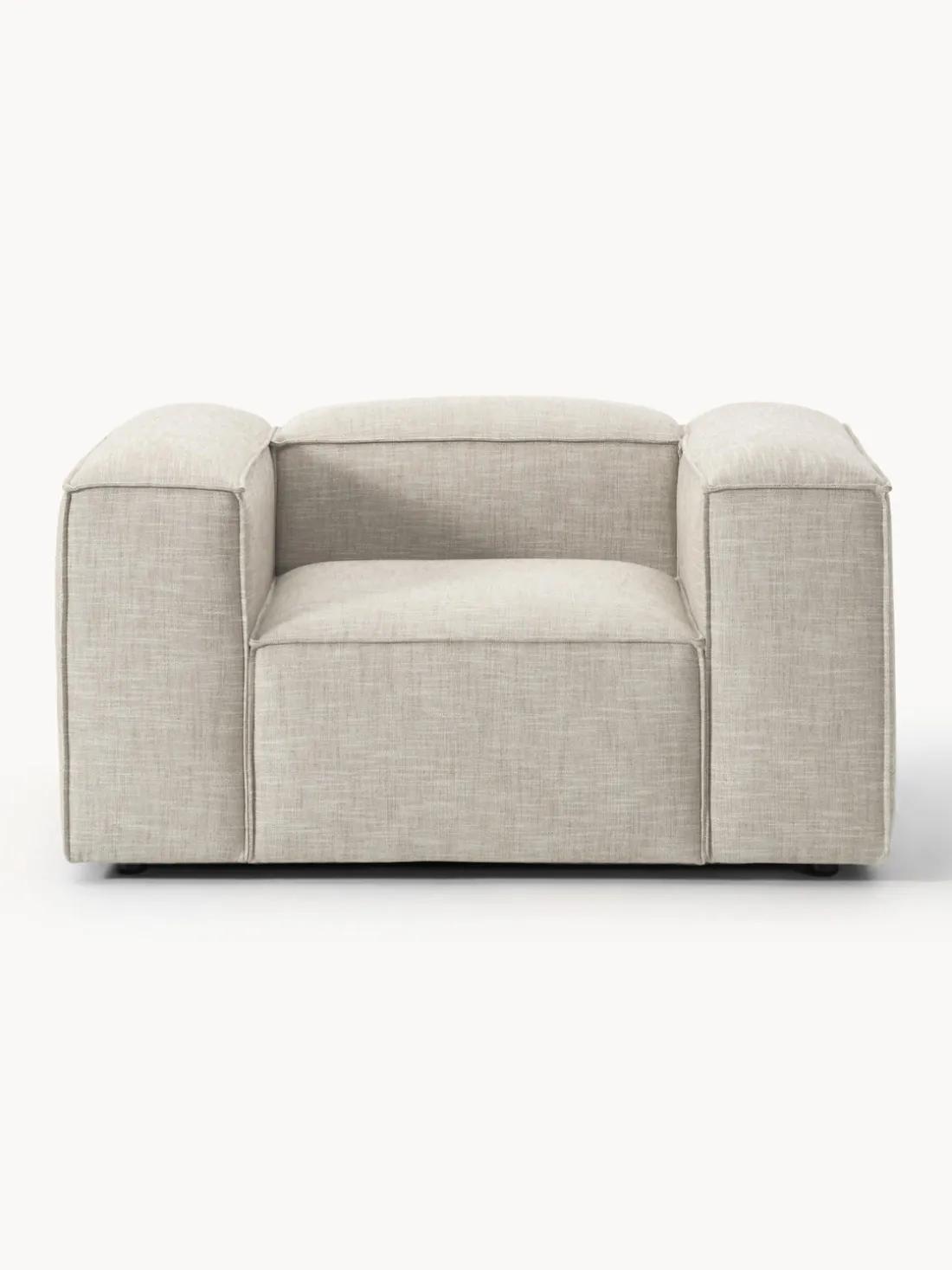 Sillón de mezcla de lino Lennon