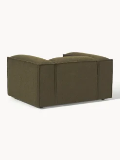 Sillón en tejido bouclé Lennon