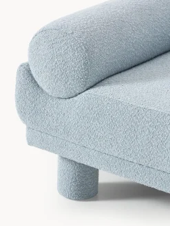 Sillón en tejido bouclé Lilo