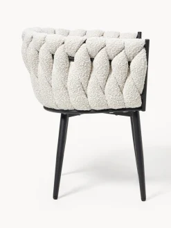 Sillón en tejido bouclé Molto