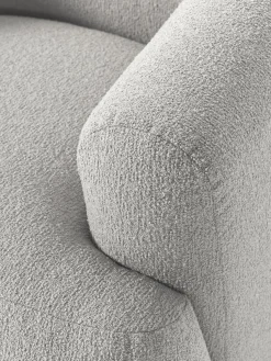 Sillón en tejido bouclé Sofia