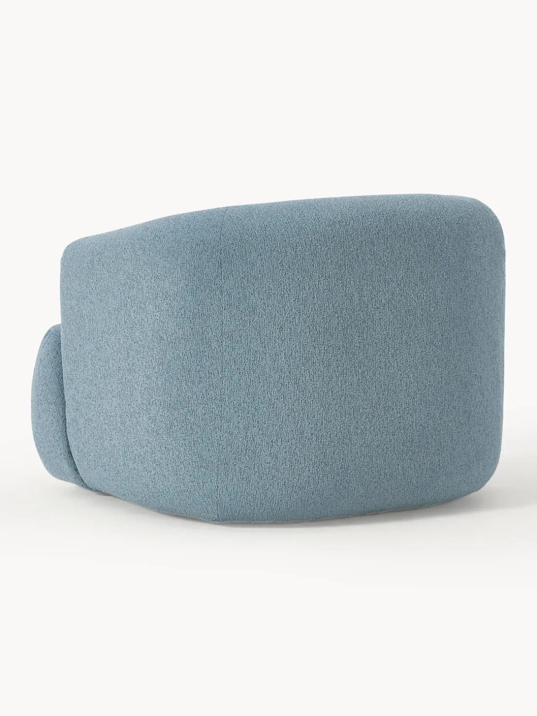 Sillón en tejido bouclé Sofia