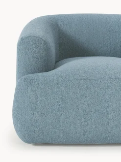 Sillón en tejido bouclé Sofia