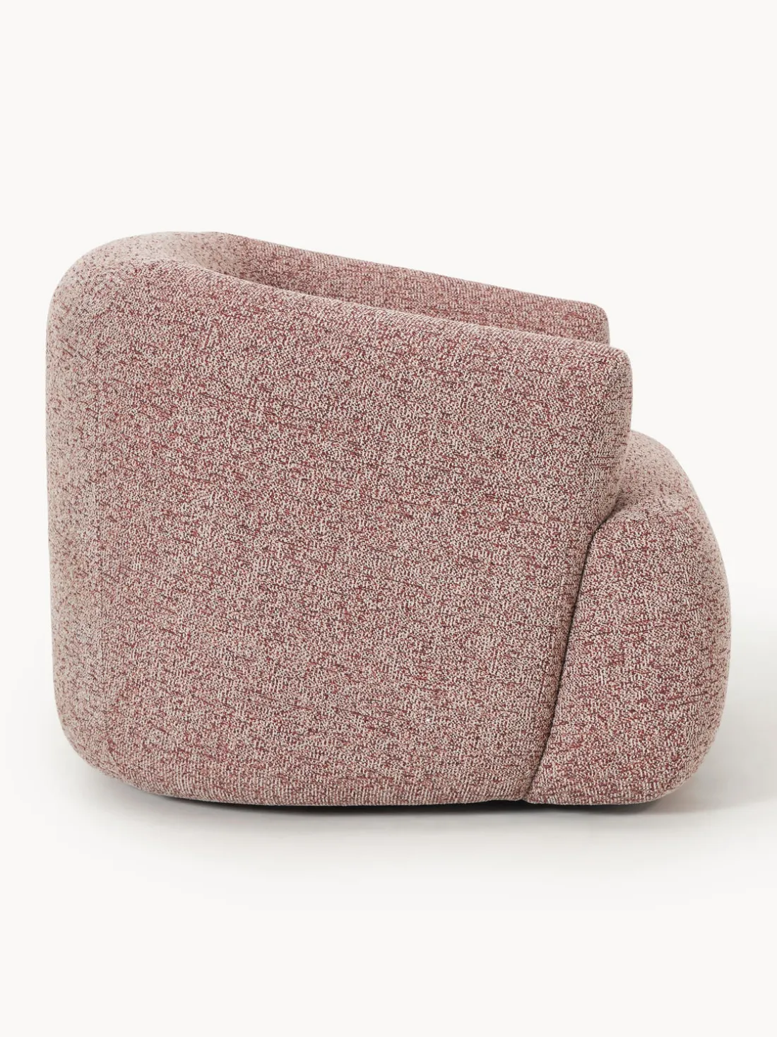 Sillón en tejido bouclé Sofia