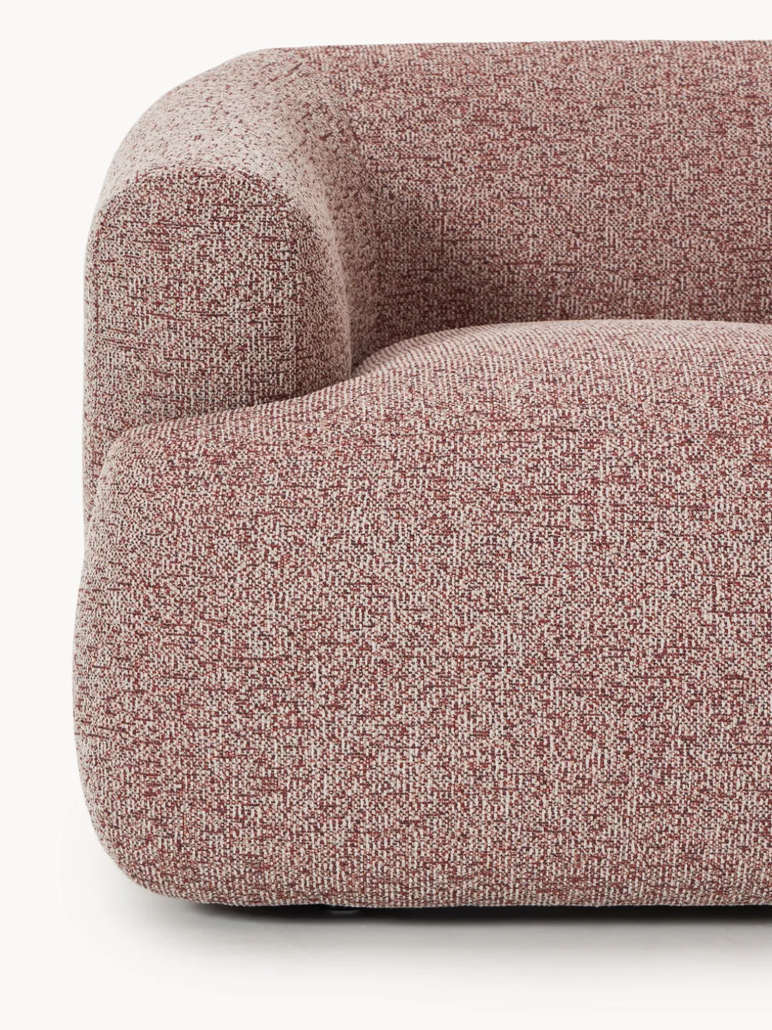 Sillón en tejido bouclé Sofia