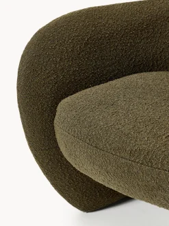 Sillón en tejido bouclé Teyvat