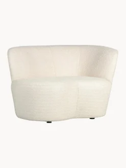 Sillón grande en tejido bouclé Sibylla