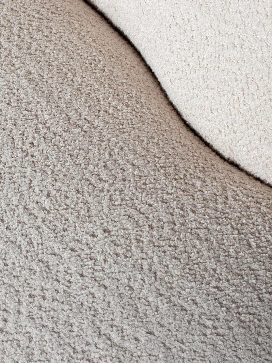 Sillón grande en tejido bouclé Sibylla