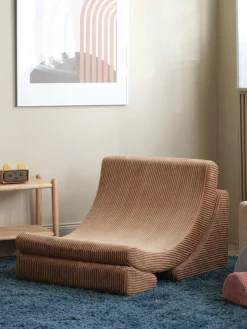 Sillón infantil artesanal de pana Moon