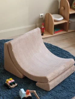 Sillón infantil artesanal de pana Moon