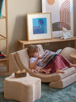 Sillón infantil artesanal de pana Moon